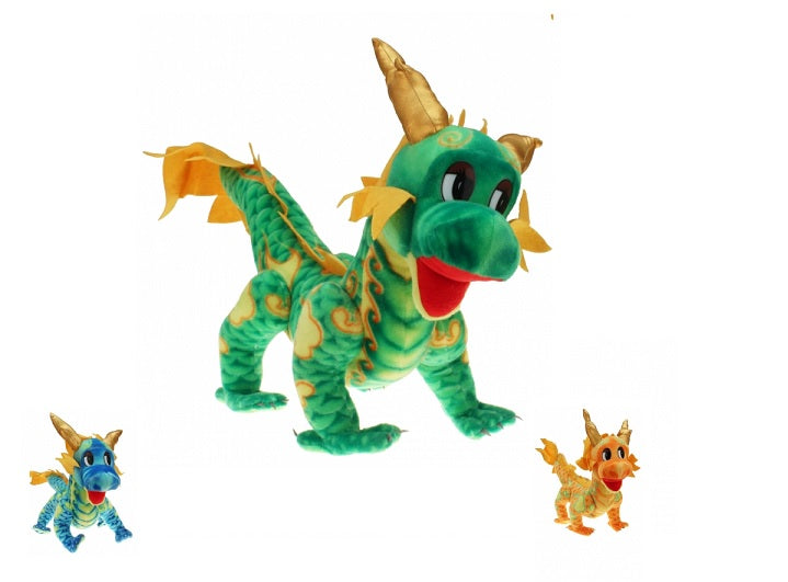 peluche dragon géant mix 70cm