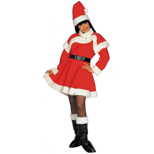 déguisement de mère noël miss santa deluxe taille l