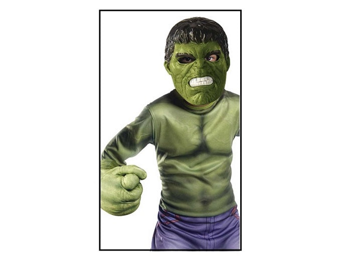 kit accessoires masque + gants hulk™ enfant 3pcs