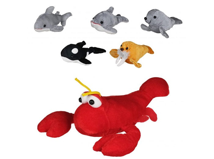 peluche animal de la mer mix 24cm