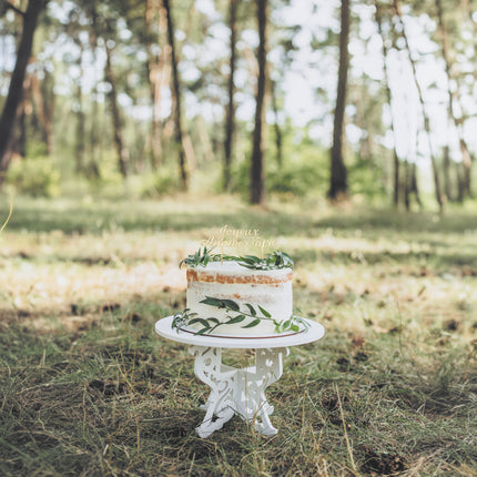 PIC DECO EN BOIS DORE JOYEUX ANNIVERSAIRE