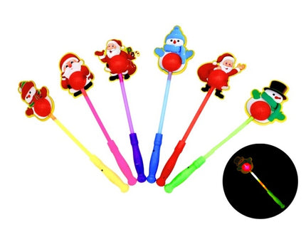 baton lumineux led''s avec motifs noël mix 38cm