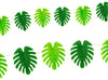 guirlande avec grandes feuilles exotiques 5m
