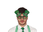 lunettes gag st patrick verte adulte