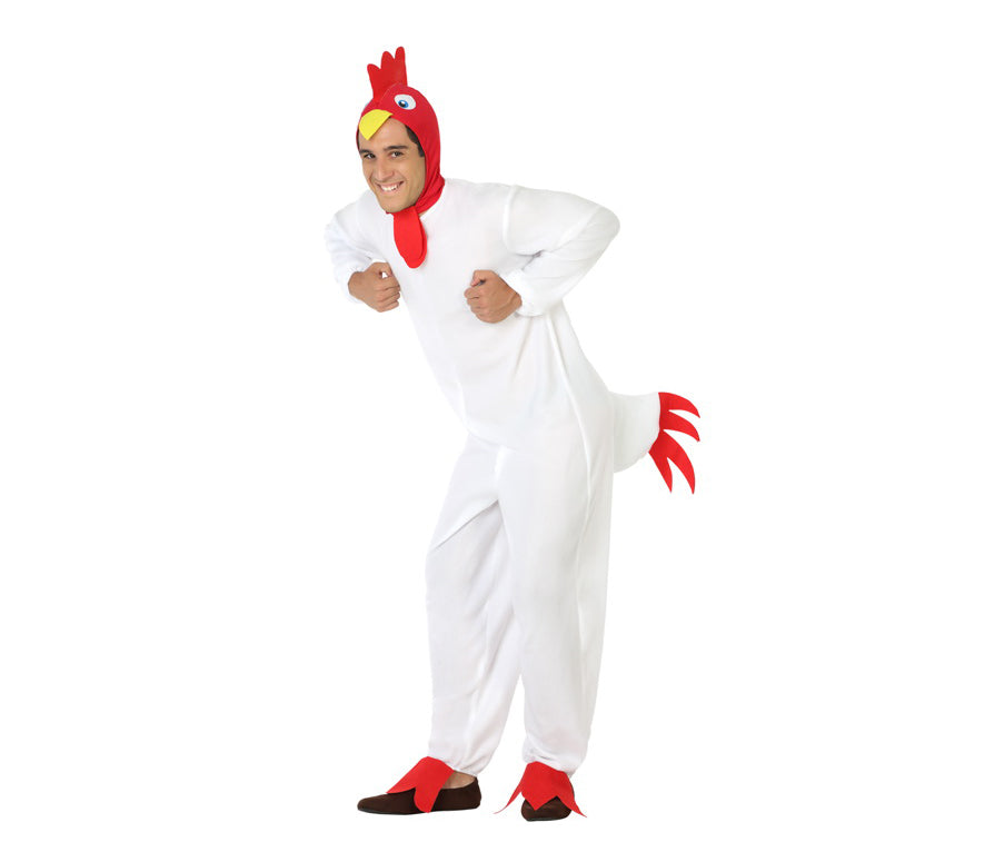 déguisement de poule blanche adulte taille m/l