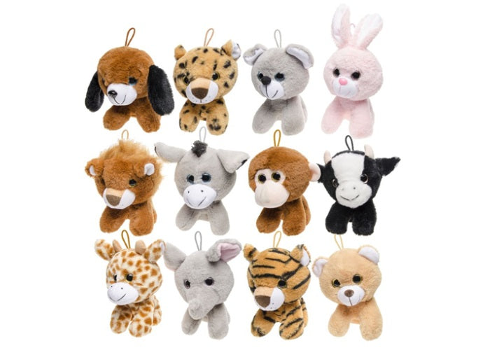 peluche animaux divers mix 20cm