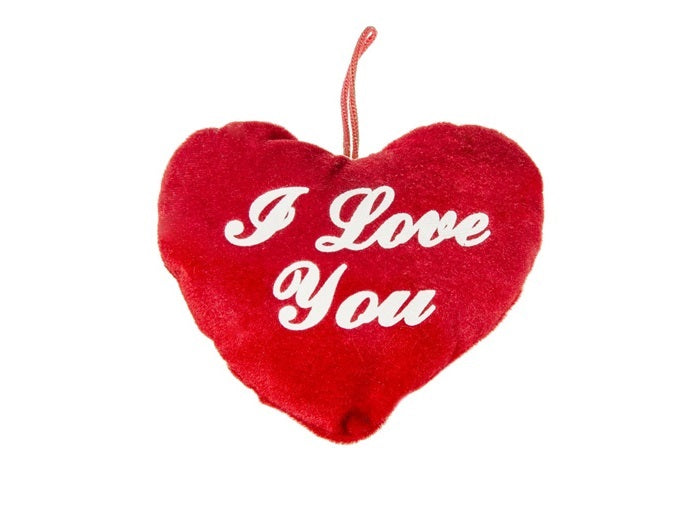 coeur en peluche saint valentin i love you 13cm