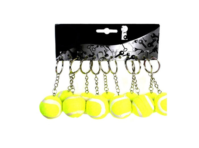 porte-clefs balle de tennis mix