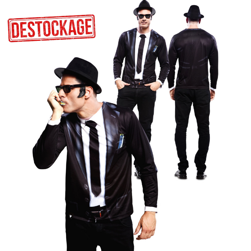 Chemise Blues Brothers