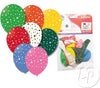 lot de 8 ballons étoiles