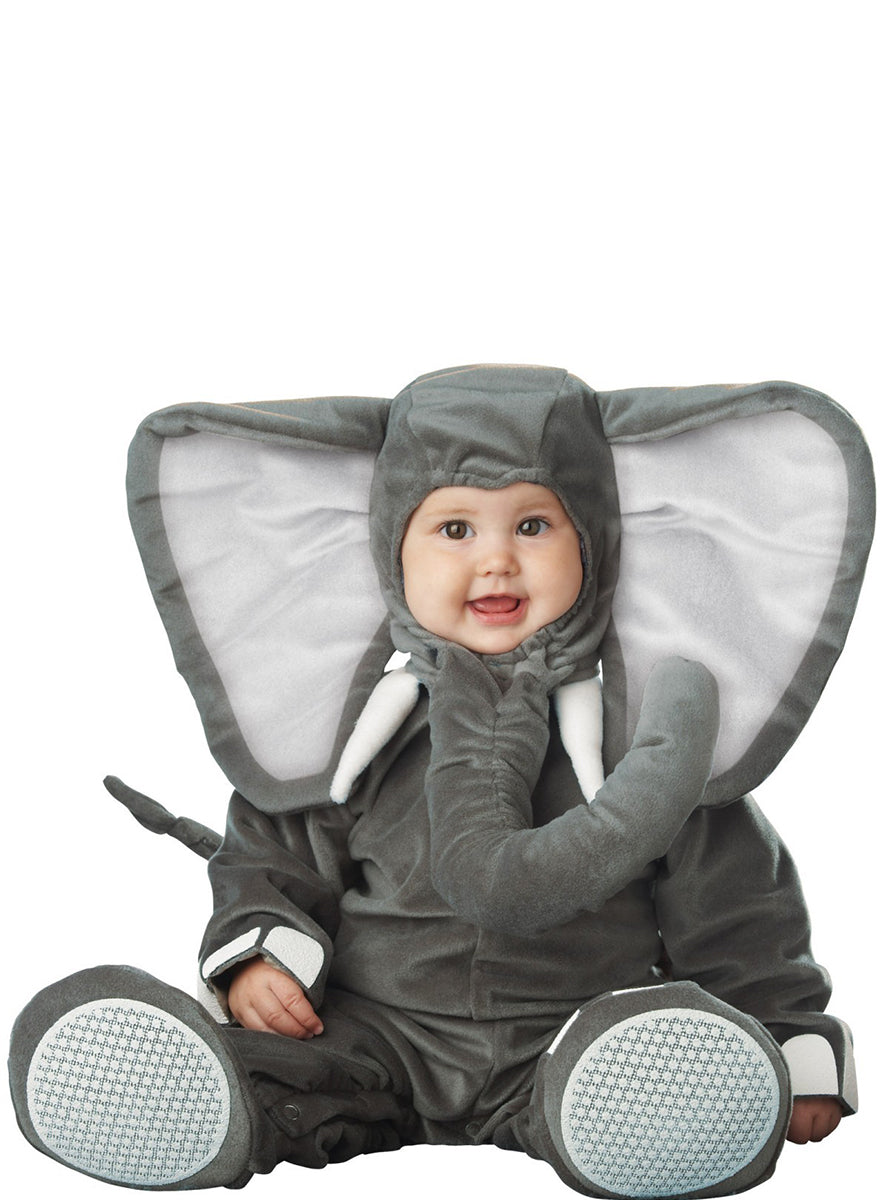 Déguisement d'éléphant gris pour bébé