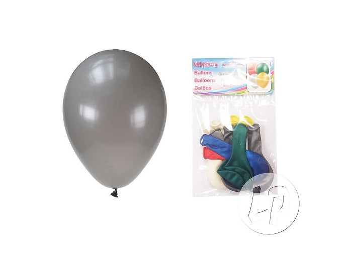 lot de 10 ballons métallisés mix 30cm