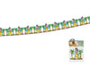 guirlande motifs hawaïenne/tahitienne avec palmiers 3m