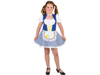 robe tyrolienne bleu enfant taille 116cm