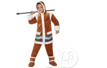 déguisement enfant esquimau taille 3-4 ans