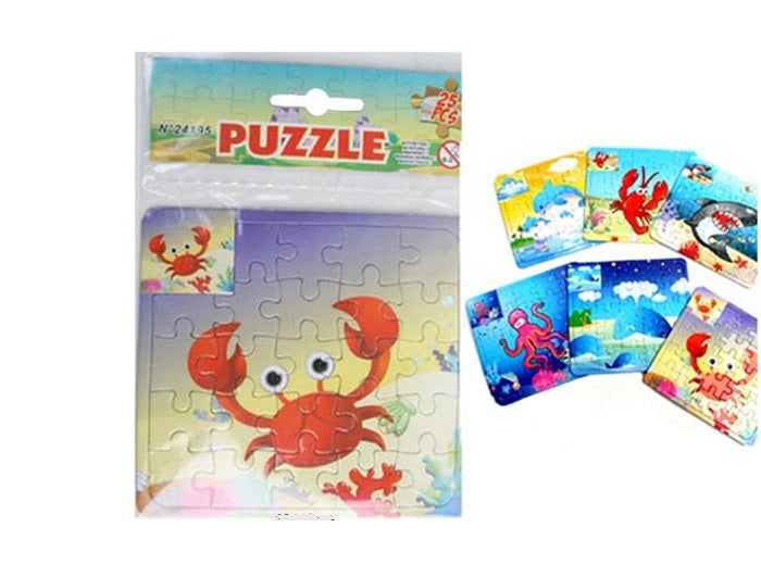 puzzle 25pcs océan mix