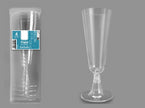 lot de 4 verres coupes flûtes à champagne réutilisables 12cl