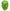 masque coque alien vert luxe