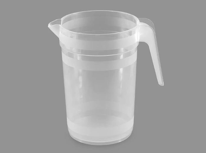 1x carafe pichet réutilisable transparente 1l