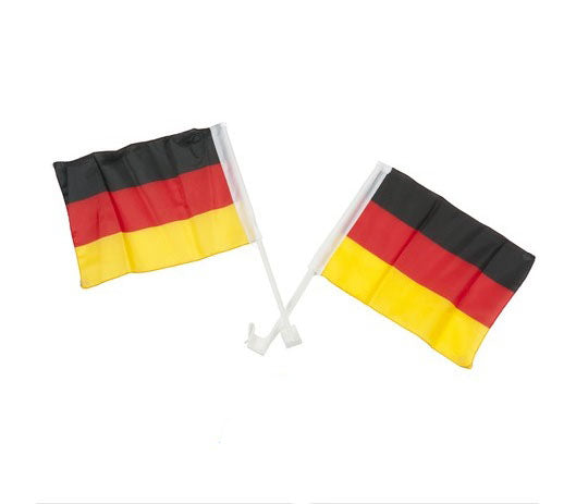 lot de drapeaux pour voiture allemagne 20x30cm