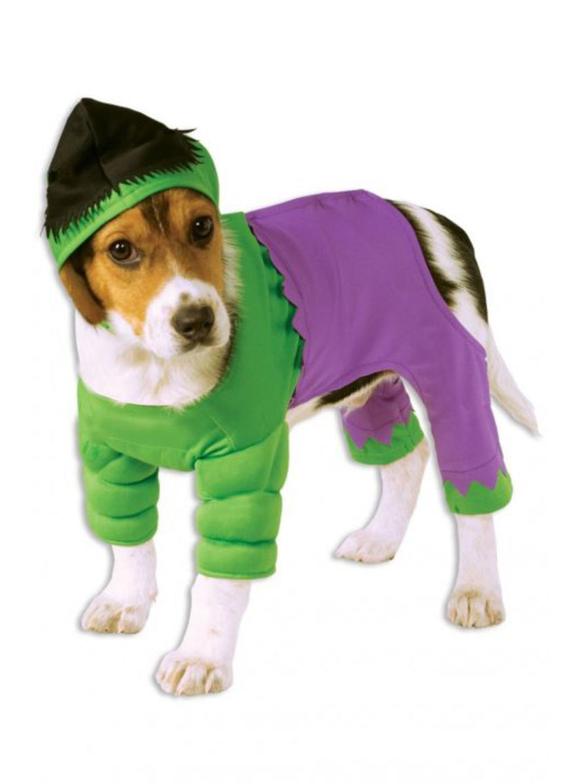 Déguisement Hulk chien