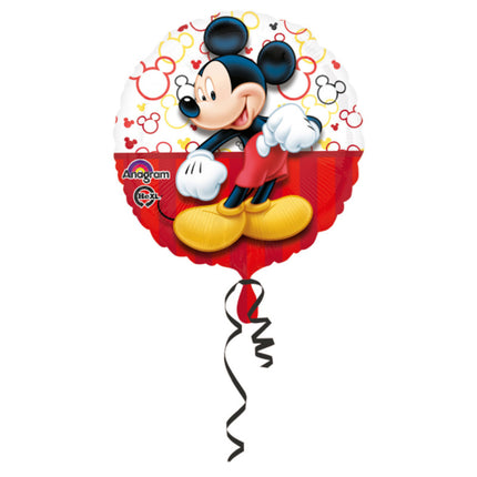 Ballon Aluminium Rond Mickey Portrait 18'' - Amscan