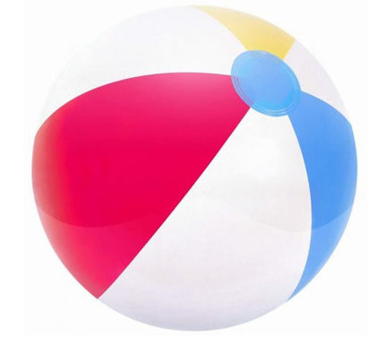 ballon gonflable de plage à tranches 51cm