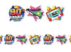 guirlande divers motif années 90''s forever 3m