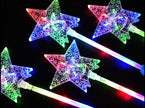 baton lumineux led''s multicolores étoile mix 43.5cm