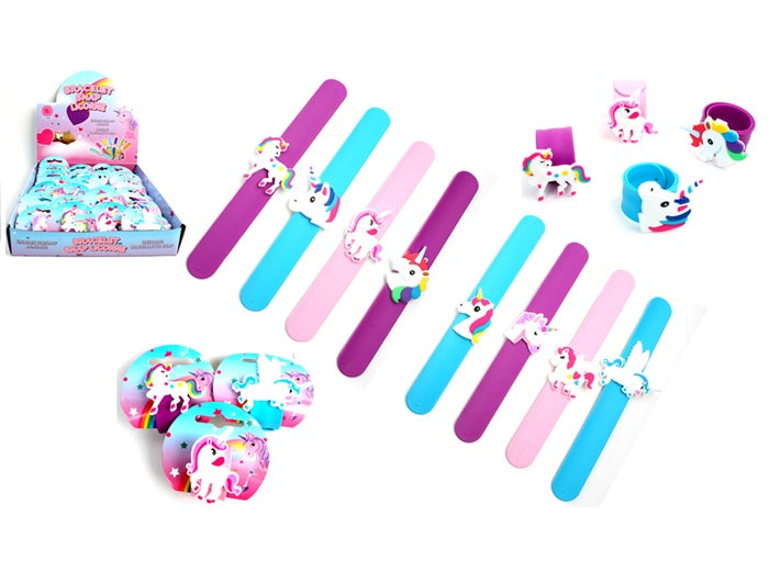 bracelet snap licorne luxe mix 21cm