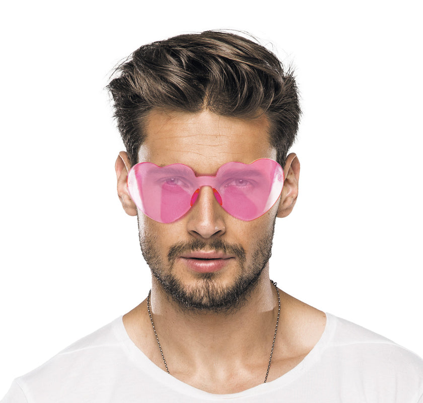 LUNETTES FESTIVAL COEUR ROSE