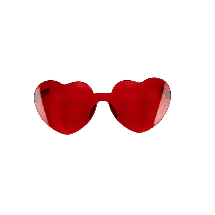 LUNETTES FESTIVAL COEUR ROUGE