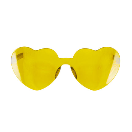 LUNETTES FESTIVAL COEUR JAUNE