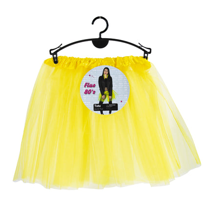TUTU JAUNE FLUO 35CM