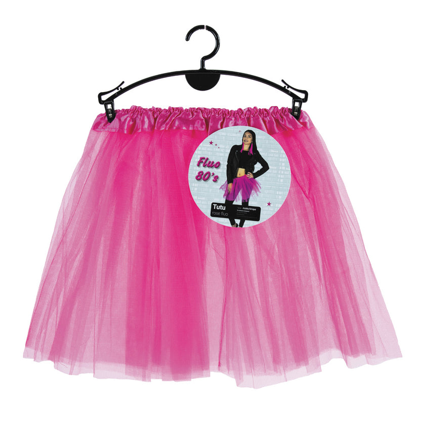 TUTU ROSE FLUO 35CM