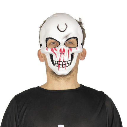 MASQUE SQUELETTOR ENSANGLANTE