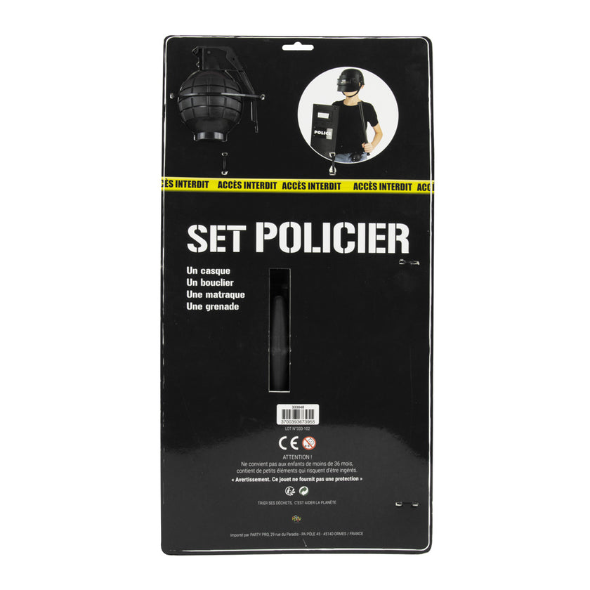 SET POLICIER 4PCS