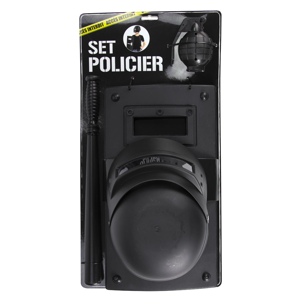 SET POLICIER 4PCS