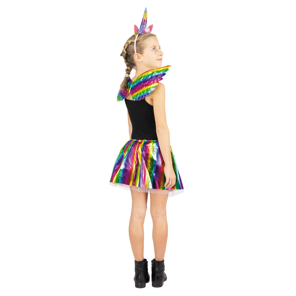 SET LICORNE RAINBOW ENFANT 3PCS