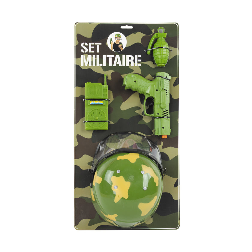SET MILITAIRE ENFANT 4PCS