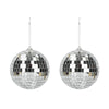 BOULE DISCO SILVER 10CM x2