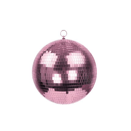 BOULE DISCO PINK 20CM