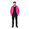 VESTE FOURRURE ROSE FLUO TAILLE XL