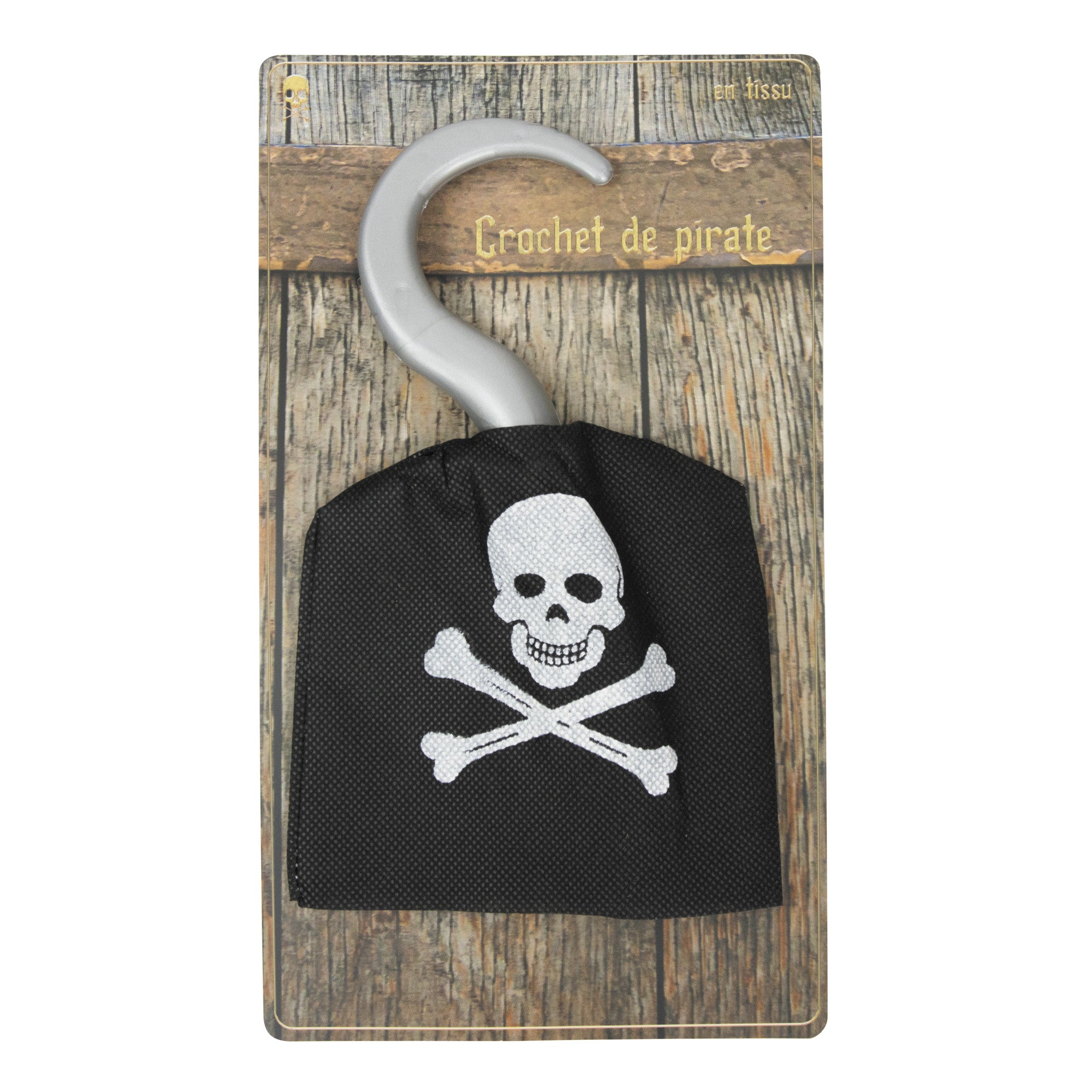 CROCHET DE PIRATE TISSU