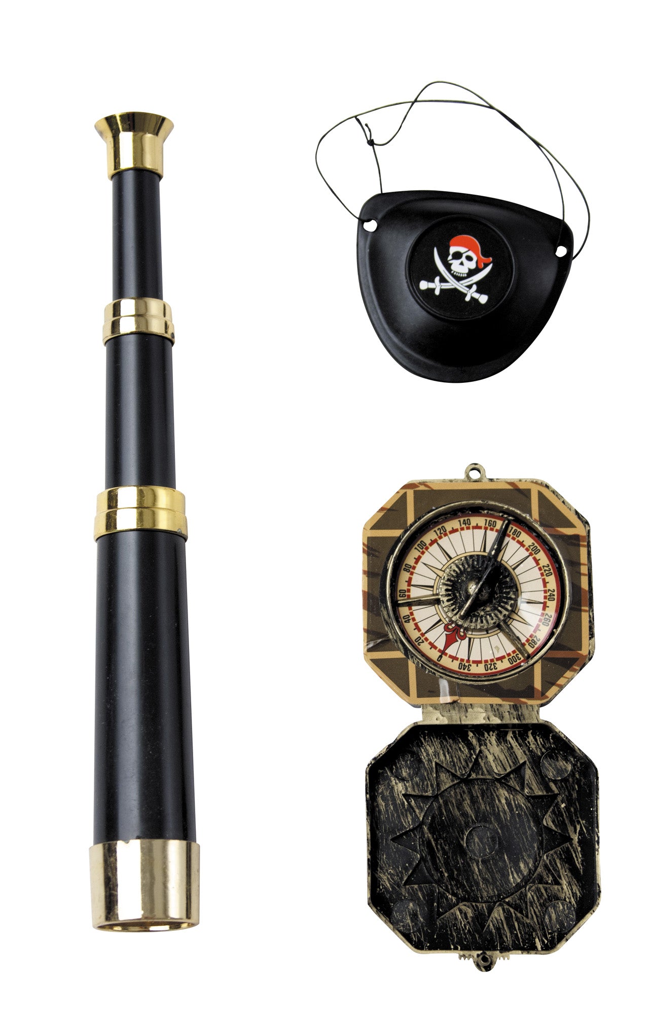 SET 3 ACCESSOIRES PIRATE