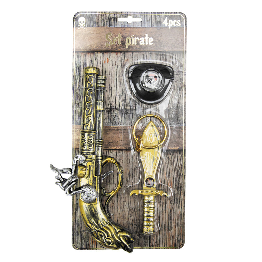 SET 4 ACCESSOIRES PIRATE