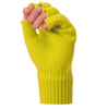 MITAINES TRICOT JAUNE FLUO