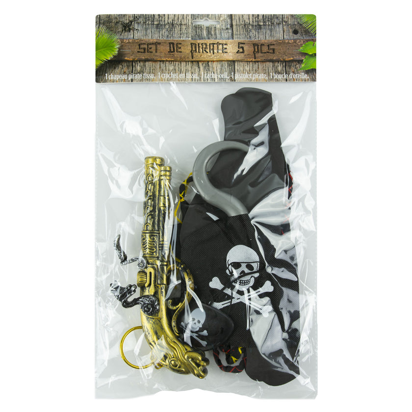 SET PIRATE ENFANT 5PCS