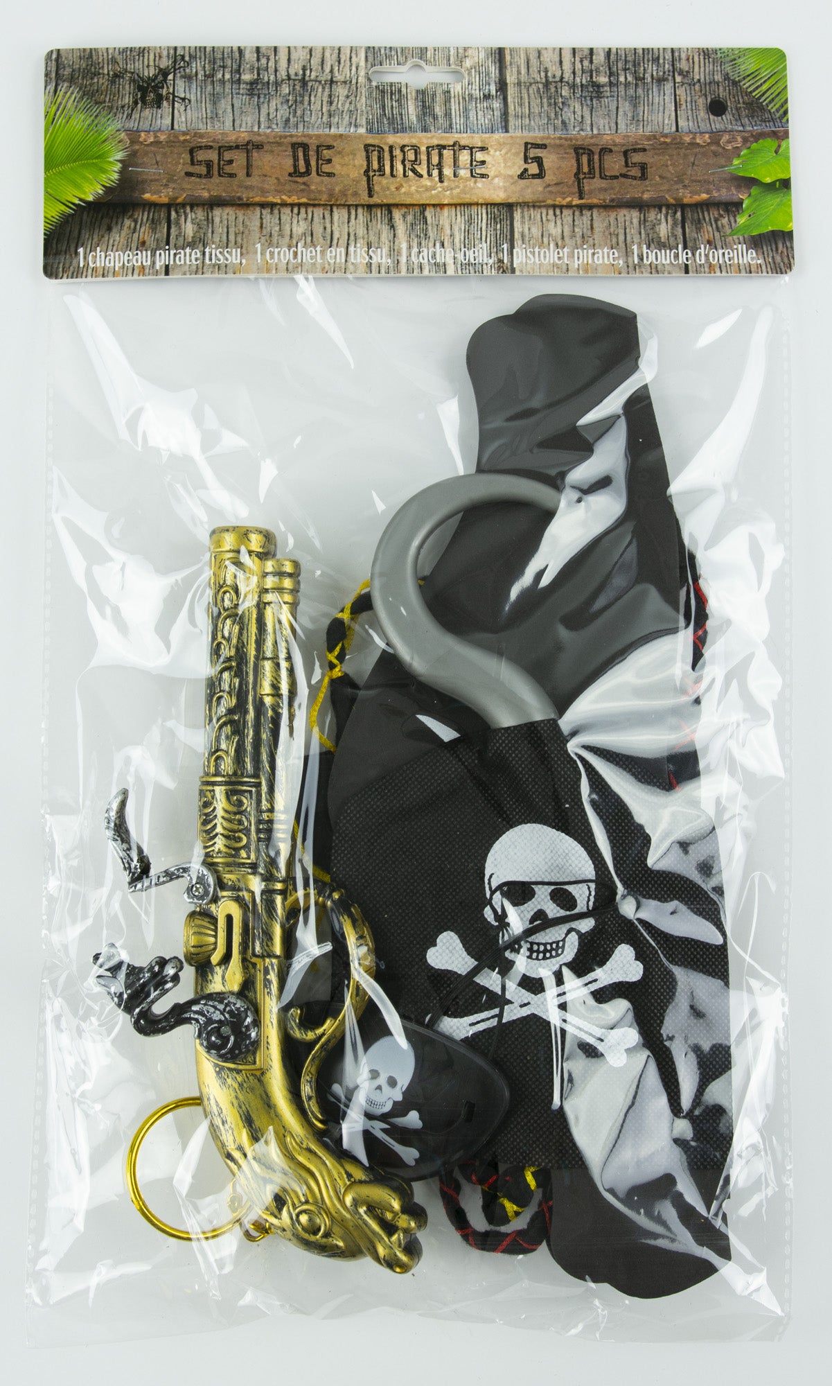 SET PIRATE ENFANT 5PCS