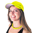 CASQUETTE SEQUIN NEON JAUNE